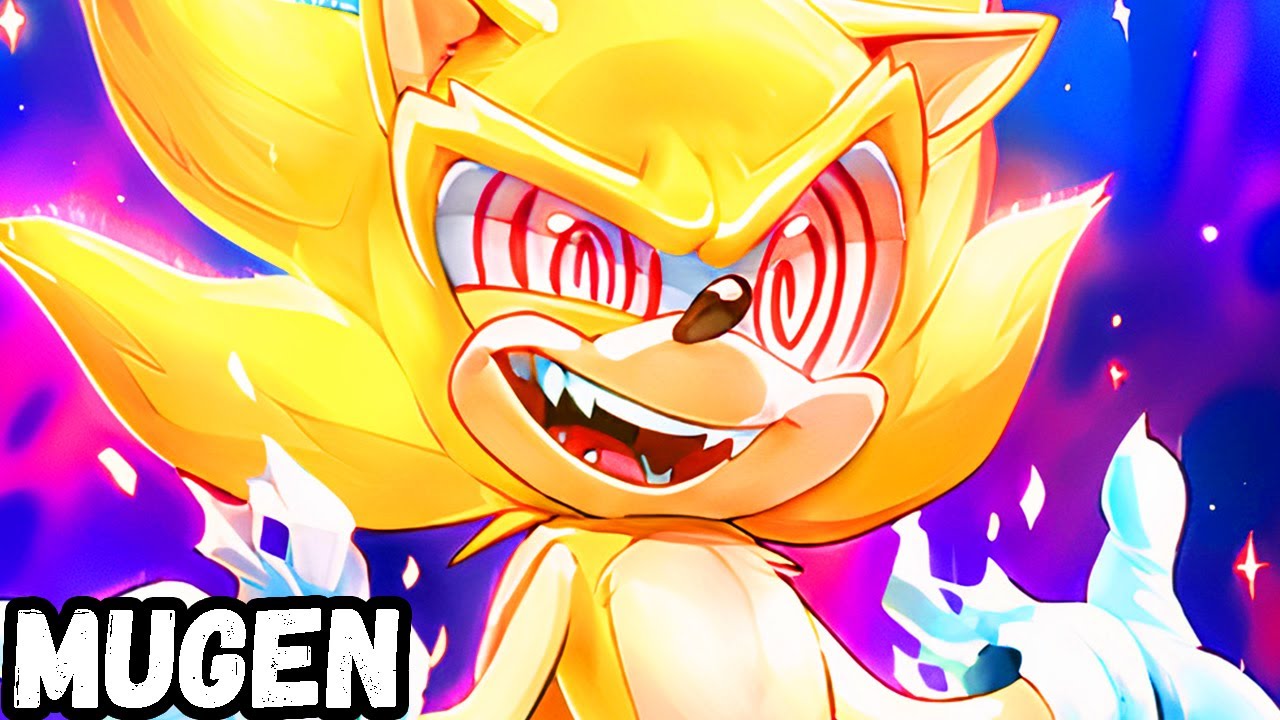 TESTEI O SONIC BIRUTA NO MUGEN (SONIC FLEETWAY)