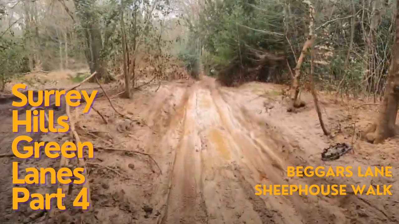 Surrey Hills Green Lanes - 4. Beggars Lane. Sheephouse Walk.