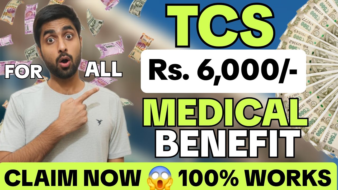 TCS 6k Annual Benefit for ALL 😱 | HIS Medical Health ALL Steps 2026