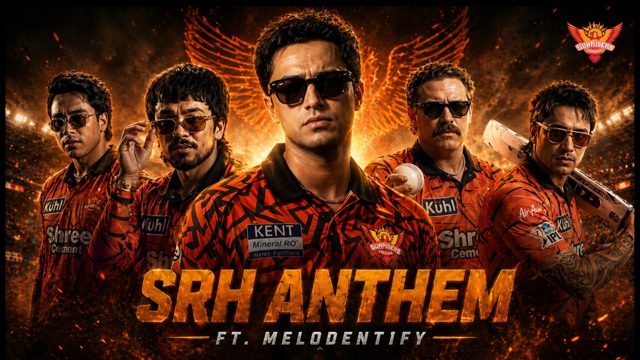SunRisers Hyderabad Anthem 2026 ft. Melodentify | #SRHAnthem2025 | #PlayWithFire @SunrisersIPL