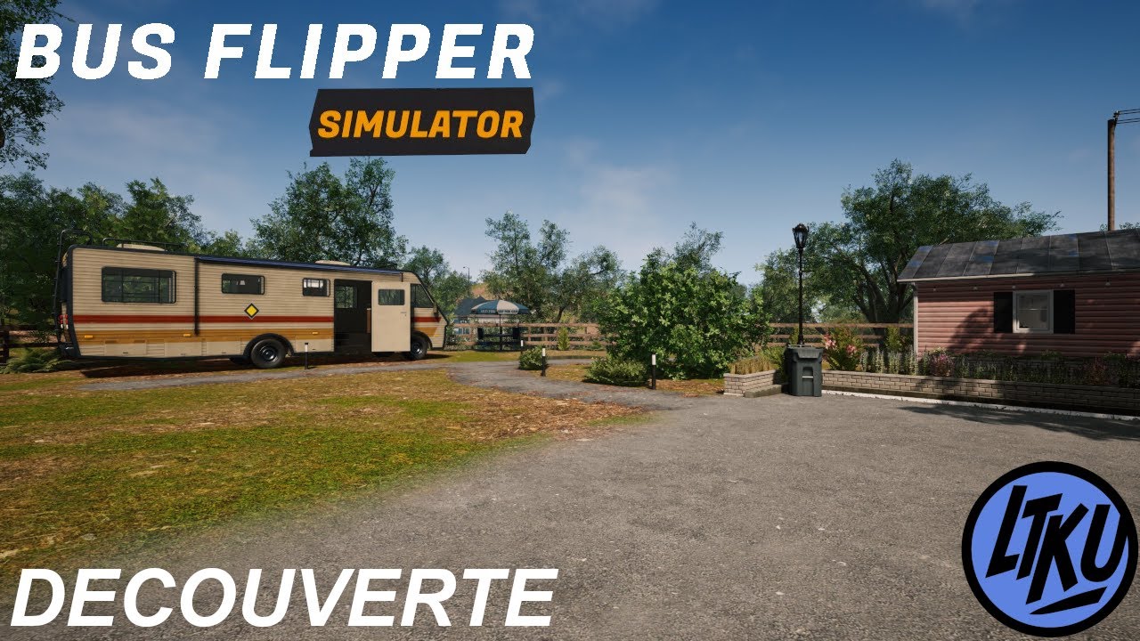 Découverte de Bus Flipper: Renovator Simulator