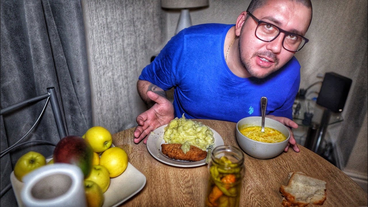 ASMR  MUKBANG Ciorba De Burta❌Adrian Cox❌