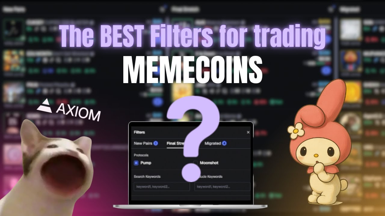 THE BEST MEMECOIN AXIOM FILTERS TO GET 10X PROFIT! (95% WIN RATE!!!)