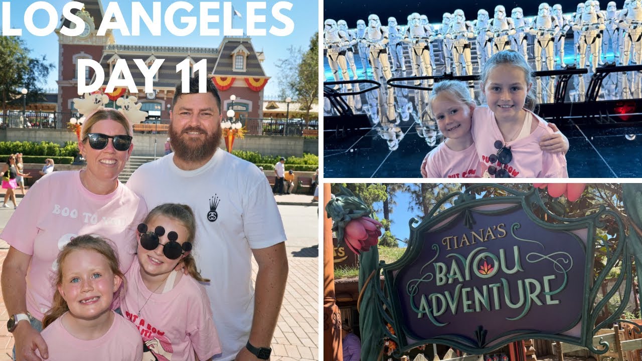 LA Day 11 | Disneyland | Rise Of The Risistance | Tiana’s Bayou Adventure 