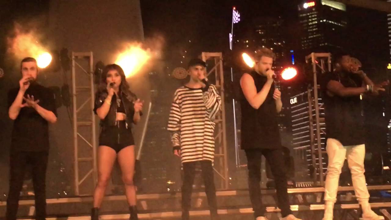 Aha! + Christus - Pentatonix Live @ Singapore GP 17 Sept 2016 #PTXWorldTourSGP1