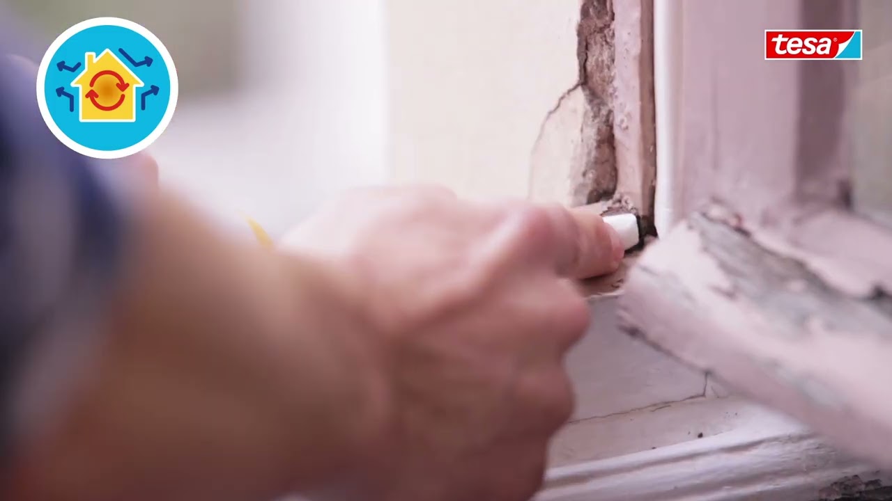 Skuteczne uszczelnianie okien i drzwi - uszczelka tesa® INSULATION XL (05389, 05393, 55706)