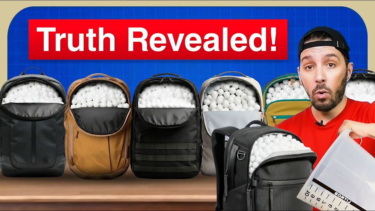 Are bag brands LYING about capacity? (We put it to the test...)