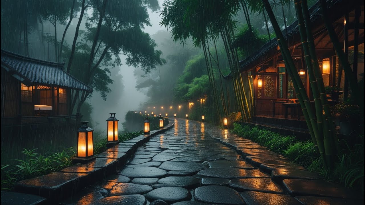 Sleep Instantly with Gentle Rain Sounds
