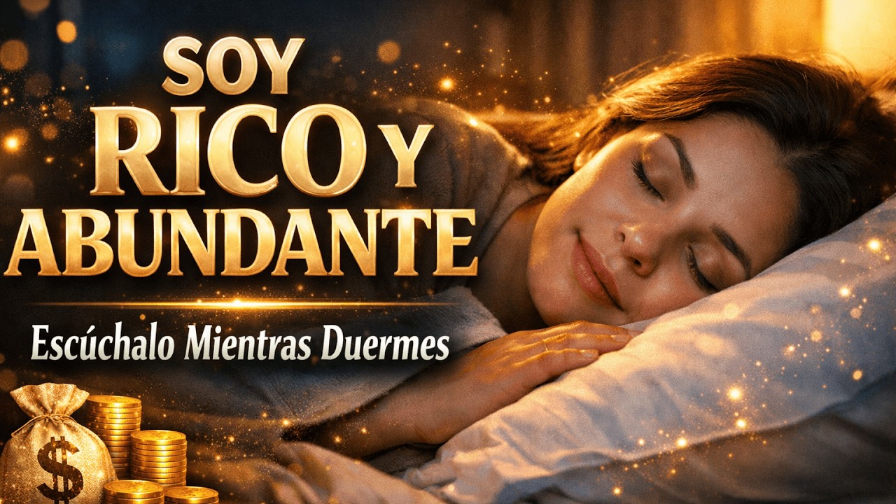 YO SOY ABUNDANTE, PRÓSPERO Y MILLONARIO | Afirmaciones para atraer riqueza, abundancia y prosperidad