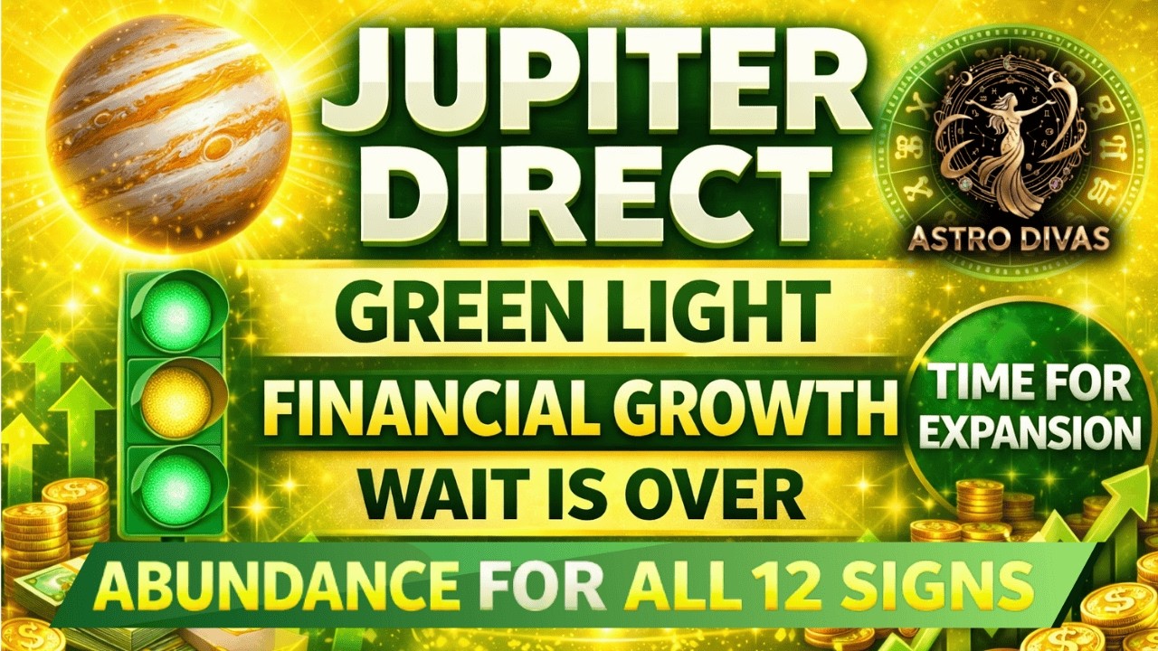 Jupiter Direct 🔮 Green Light for Financial Growth | Abundance & Expansion for All 12 Signs