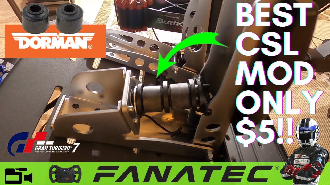 🤣 Best Fanatec CSL Load Cell Mod Only Cost $5 😏 on Amazon | GT7 Daily Race - Trial Mountain