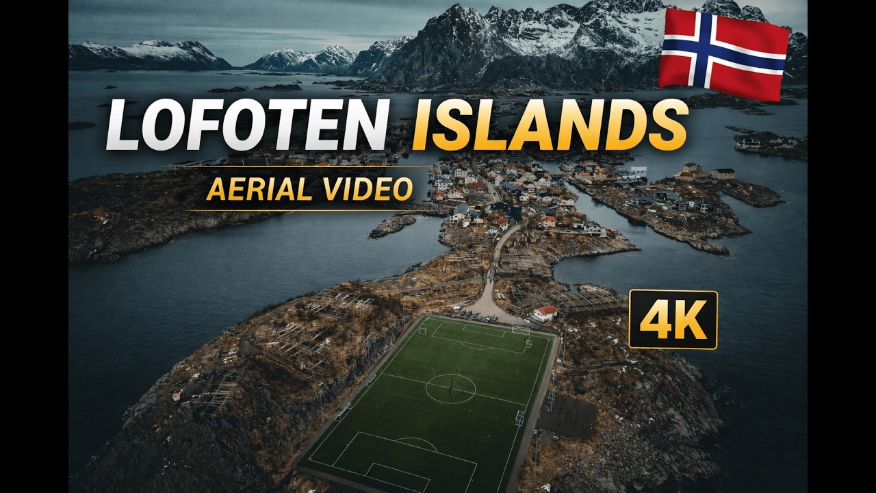 Lofoten Islands Norway in 4K | Breathtaking Drone Footage