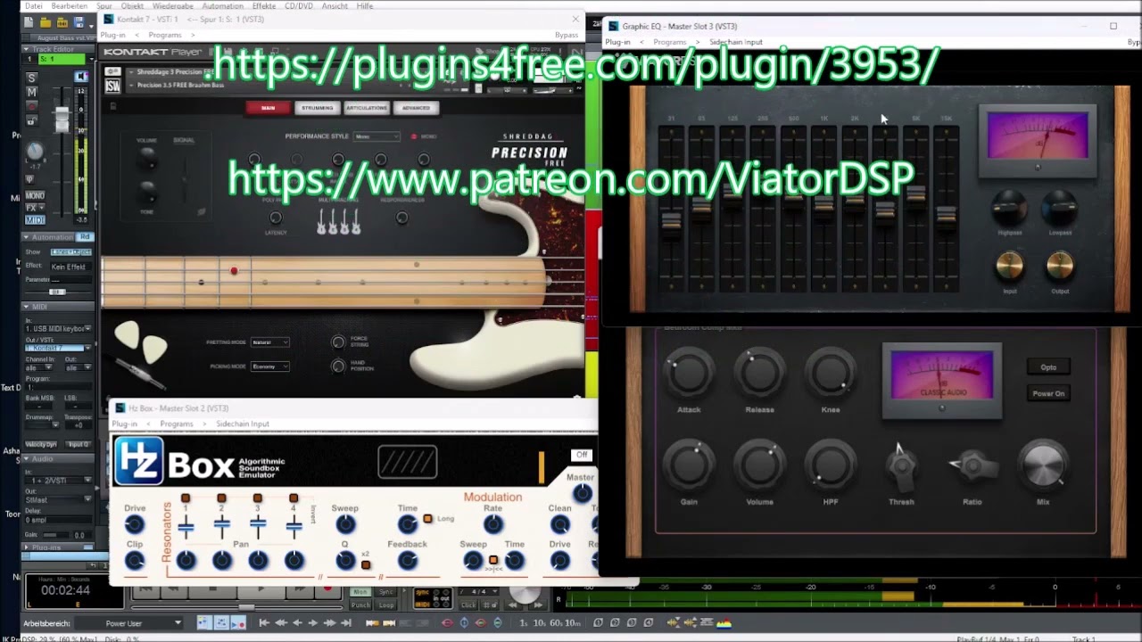 New Free vst effects and instruments 2 /August 2023