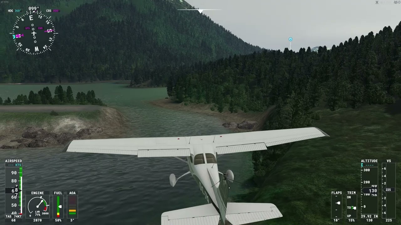 MSFS 2020 Nanwalek landing challenge advice