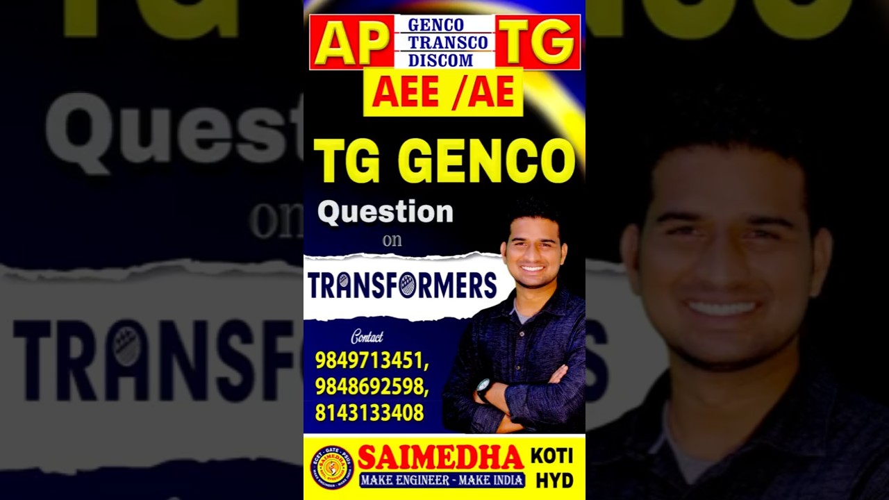 AE-AEE-1000hrs | LIVE+RECORDED | BATCH ANNOUNCEMENT |SAIMEDHA KOTI HYD| SPACE GATE |#GENCO #TRANSCO