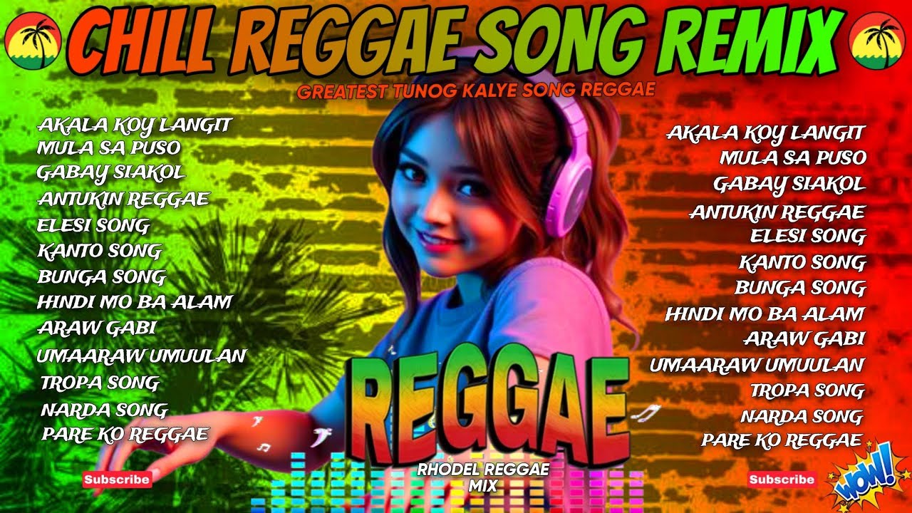 🔥NEW ULTIMATE PINOY REGGAE SONG NONSTOP TUNOG KALYE RELAXING CHILL REGGAE REMIX/DJ RRM🔥