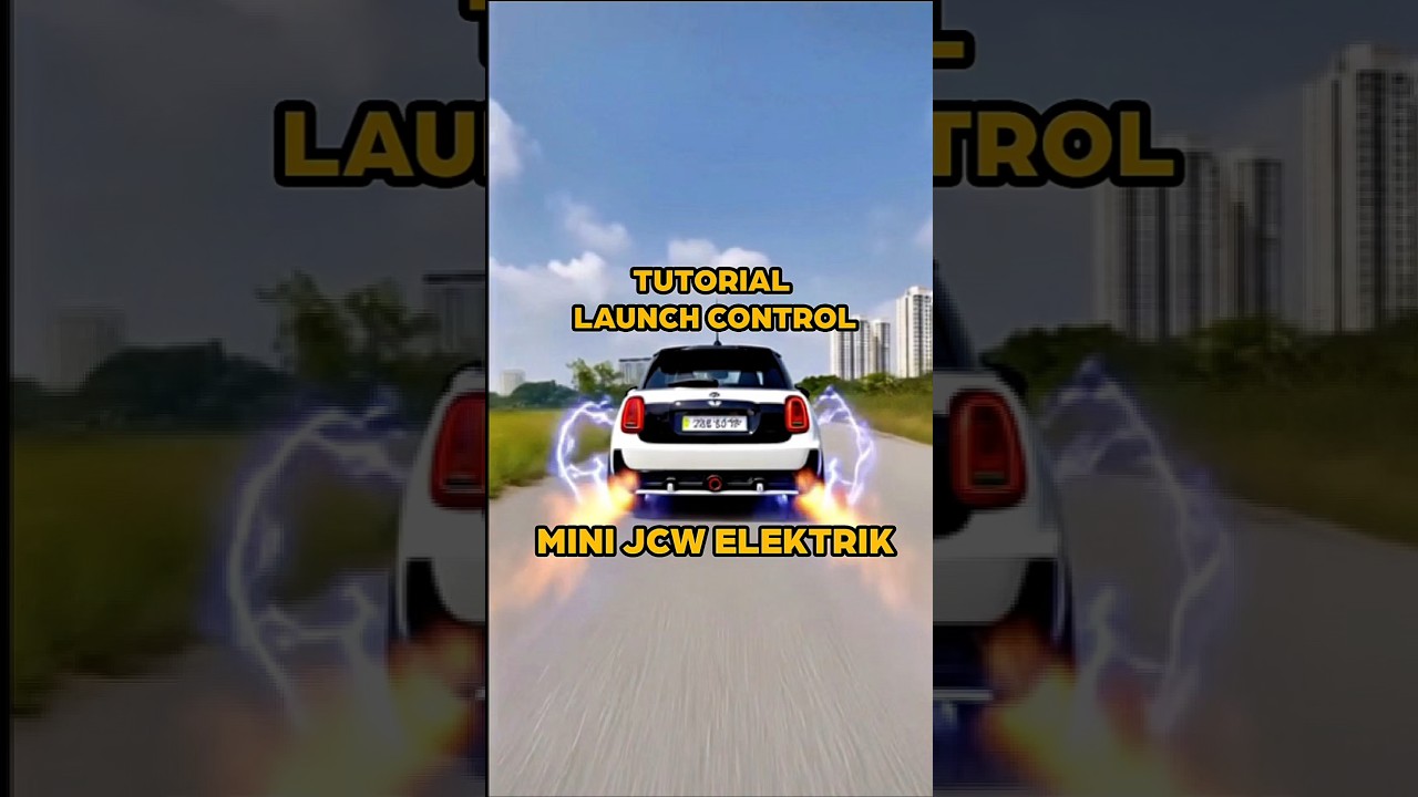 Tutorial : Cara Activate E-Launch Control Mini JCW Elektrik ⚡#shorts #minijcw #tutorial #ev