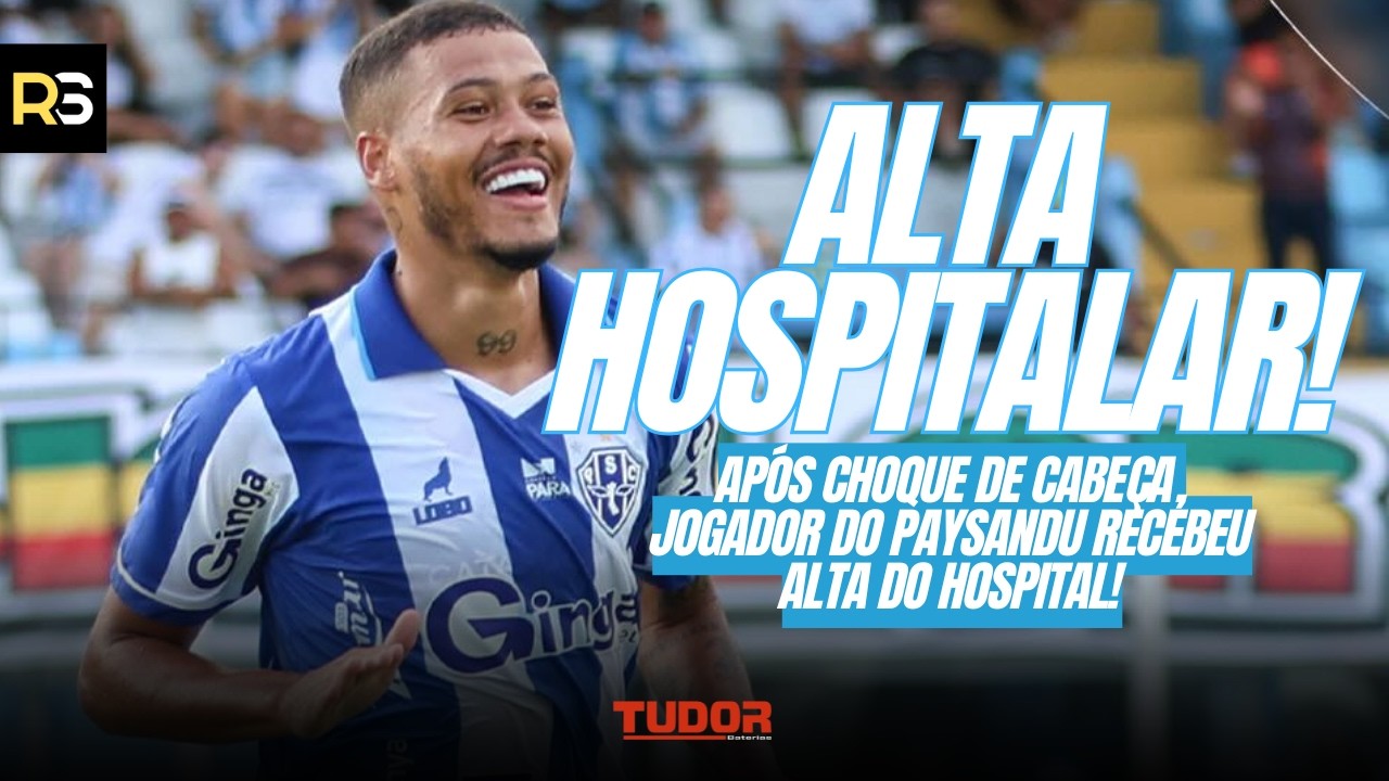 🚨🐺 ALTA HOSPITALAR! Kleiton Pego recebe alta após choque de cabeça no Re-Pa!