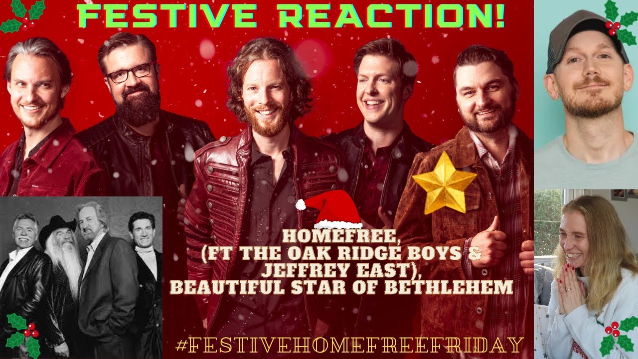 FESTIVE REACTION! HomeFree, Beautiful Star Of Bethlehem LIVE 🌟 