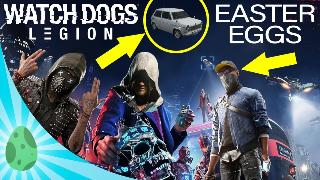 42 easter eggs et secrets dans WATCH DOGS: LEGION (Doctor Who, Assassin's Creed, Lapins Crétins...)