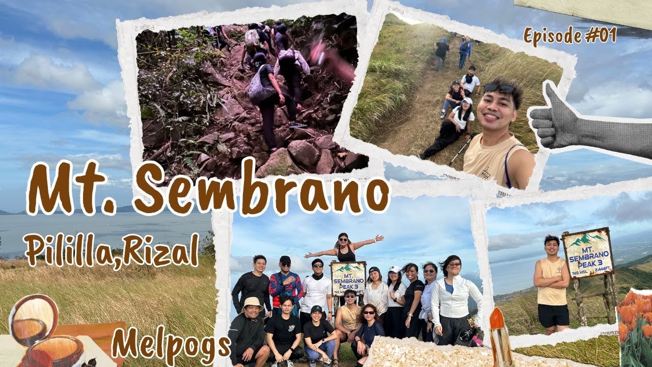 HINDI KAMI HANDA! | Mt. Sembrano Day Hike (Grabe ang hangin muntik na kong liparin sayo!)