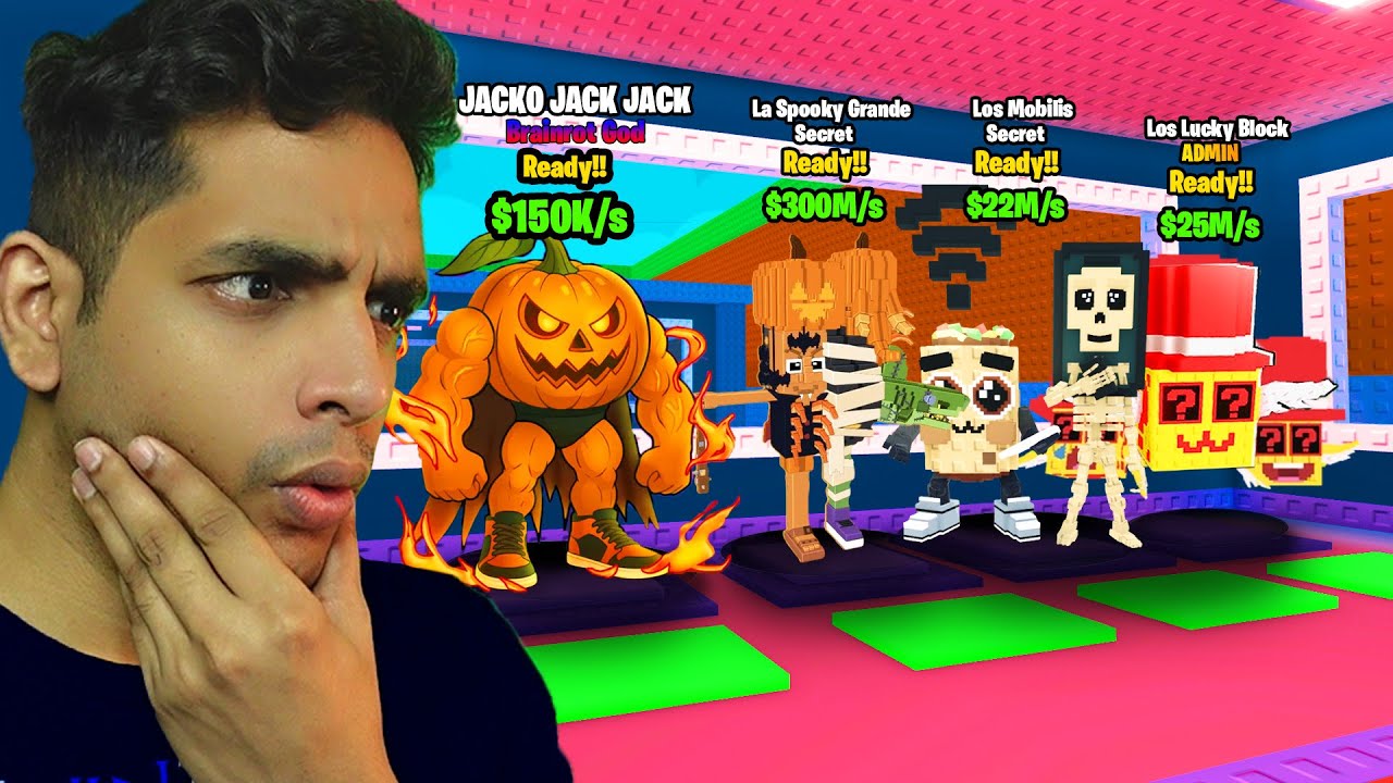 Opening The NEWEST LUCKY BLOCKS in Steal A Brainrot!!