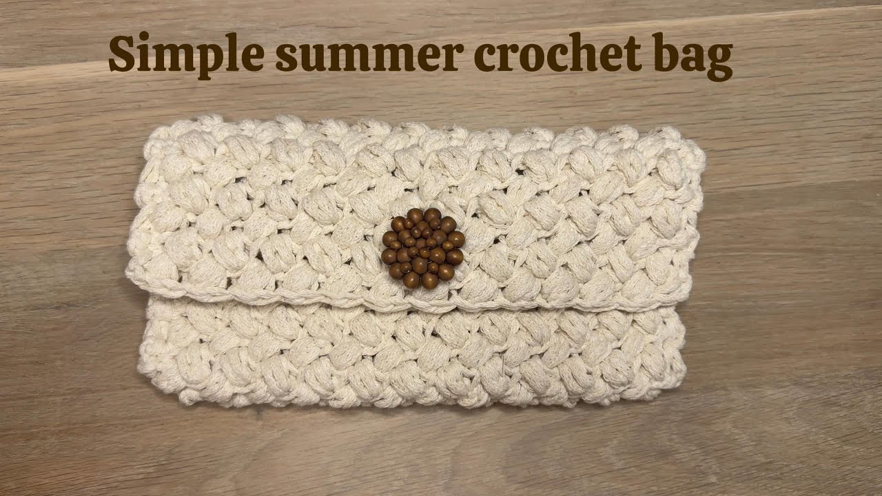 Sac au crochet simple d’été