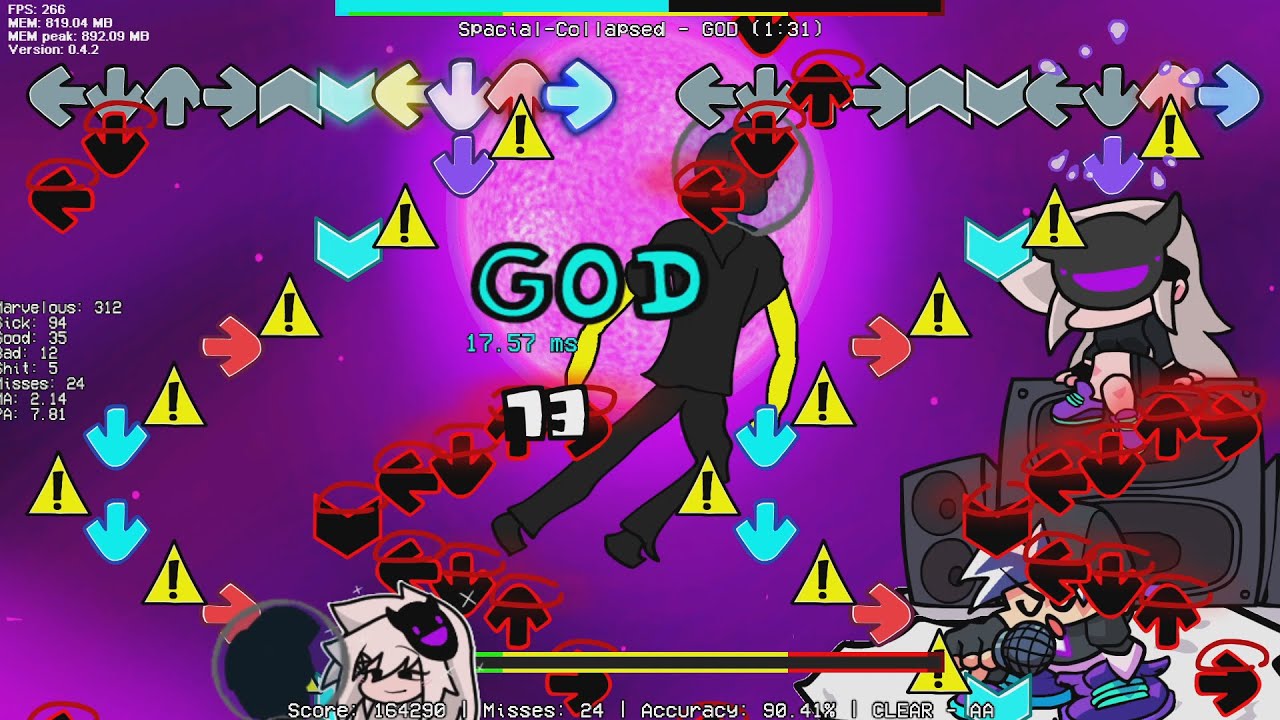 Spacial Collapse God Mode Clear