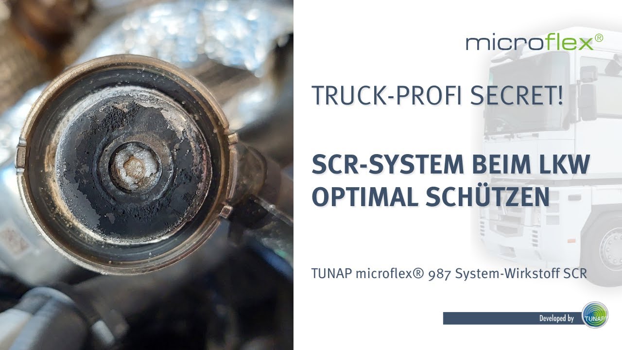 SCR-System beim LKW optimal schützen – Kristallbildung verhindern mit microflex® 987!