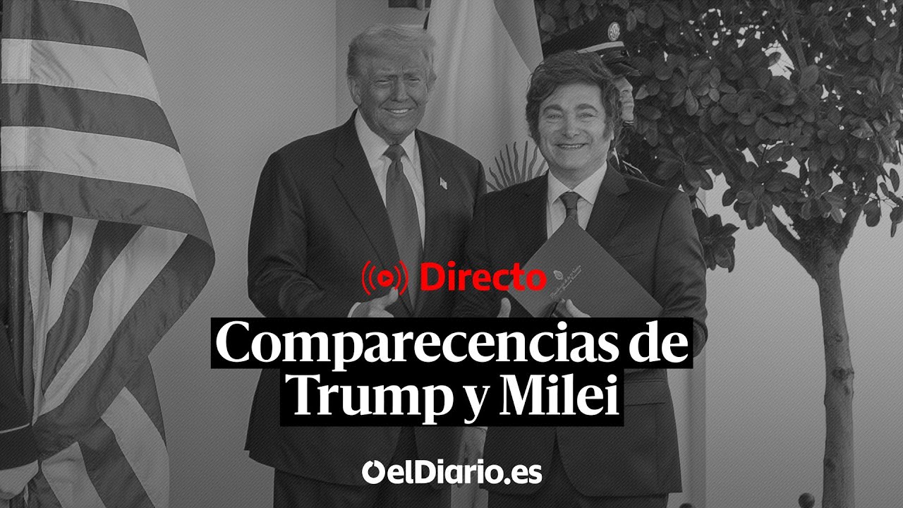 🔴 DIRECTO | Comparecencia de Trump y Milei en el Foro de Davos