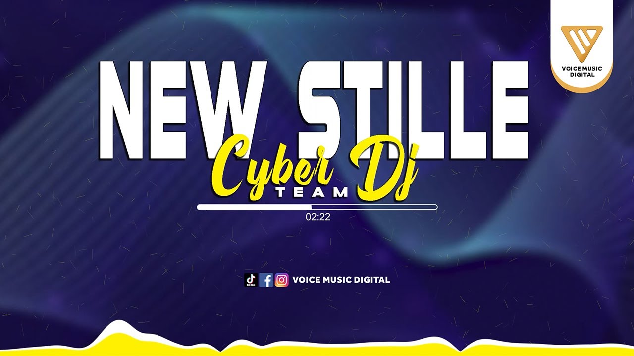 DJ New Stille - CYBER DJ TEAM (Official Audio Visualizer)