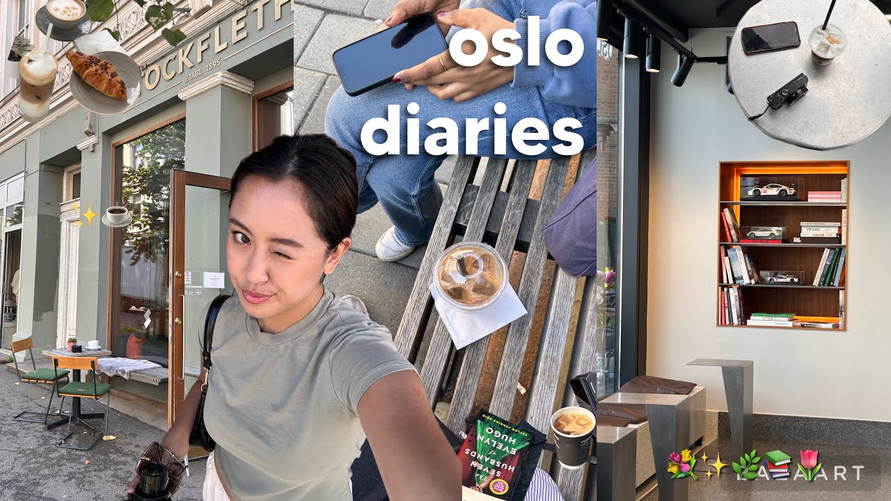living in oslo 💌 summer days, books, coffee & friends !! ✨📚