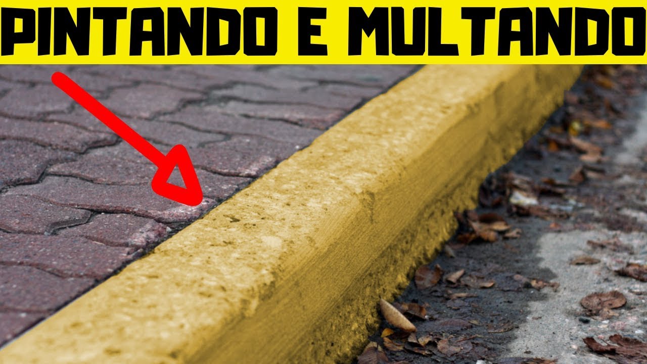 ESTACIONAR NO MEIO-FIO AMARELO NÃO É INFRAÇÃO
