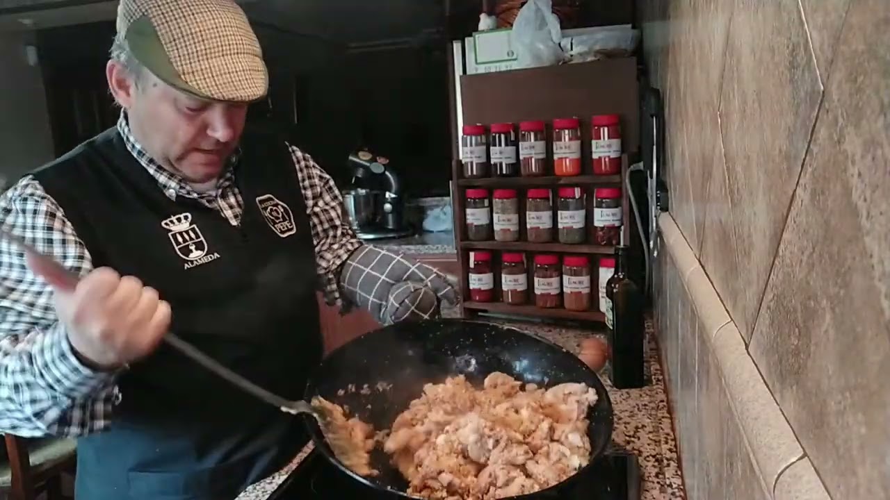 migas camperas andaluzas al estilo de pepe#cocinarica#cocinaandaluza#