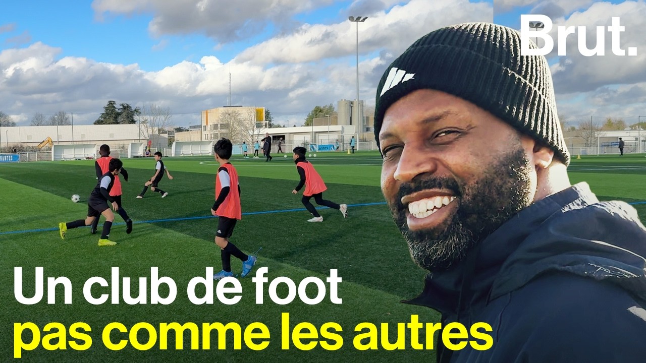 À l'entraînement avec le Sporting Club de Nantes