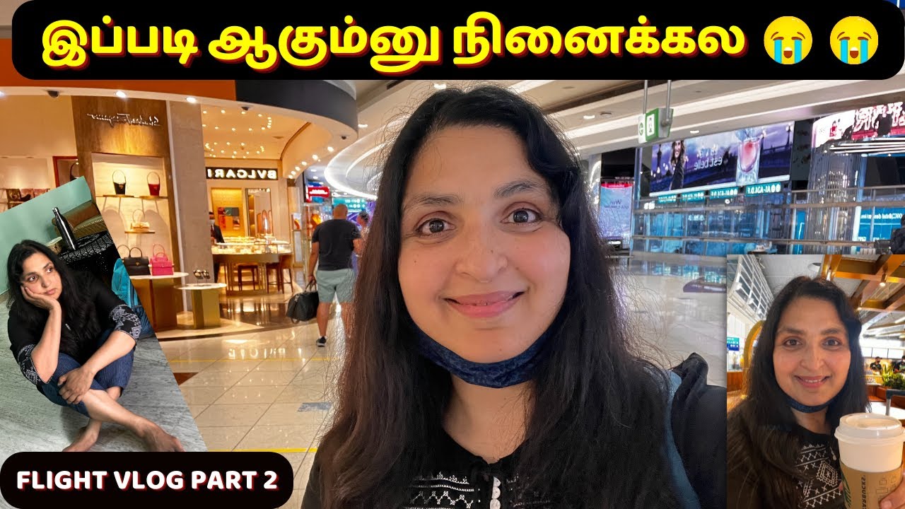 துபாயில் என்ன வாங்கலாம்? | லண்டன் போறதுக்குள்ள திண்டாடி போனேன்| London Flight Part 2 #shopping #vlog