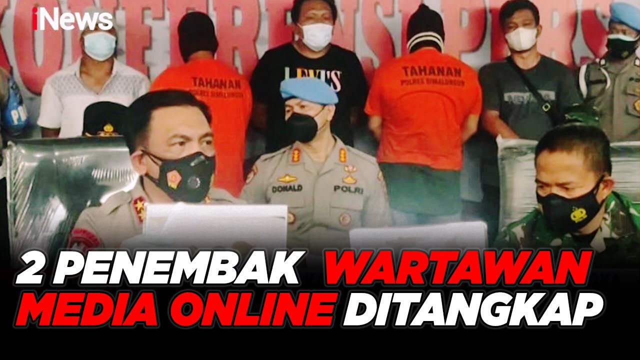 2 Penembak Pemred Media Online di Simalungun Ditetapkan Tersangka - iNews Malam 24/06