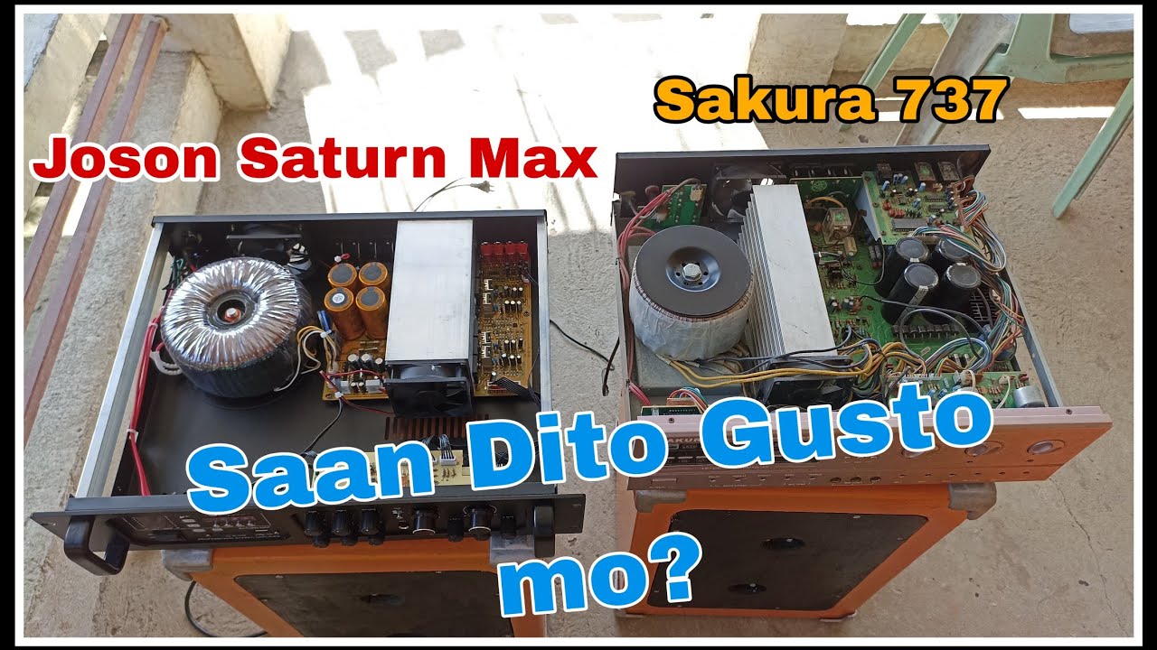 Ito Ba Ang Gusto nyung Amplifier? Joson Saturn Max At Sakura 737 For Christmas And New year