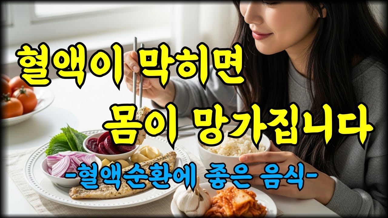 혈액 순환이 좋아지면 몸이 이렇게 달라집니다｜혈액 순환 원리부터 음식·운동까지