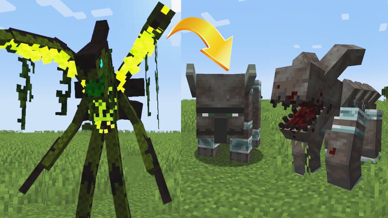 Pathogen Monster plague Infection MOD in Minecraft