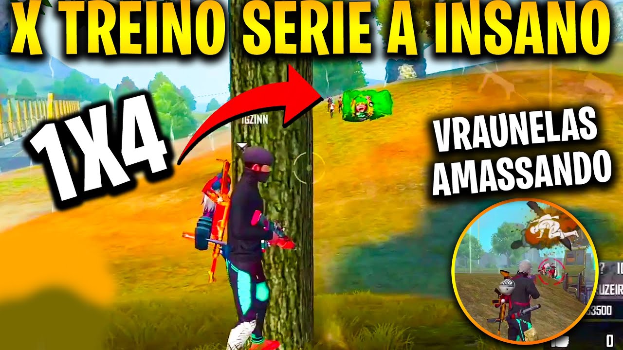 X TREINO SERIE A - LOUD vs CRUZEIRO vs LOS GRANDES, TIME DO VRAUNELAS E LOUD JOGARAM MUITO!