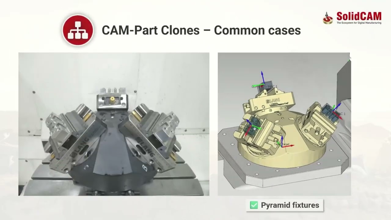 Daniel Đjurica - SolidCAM 2026 CAM - Part Clones