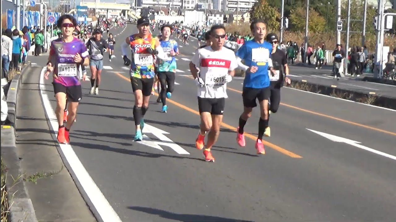 小江戸川越ハーフマラソン２０２５ 約１８.８km地点 １０時４０分まで撮影 ２/３