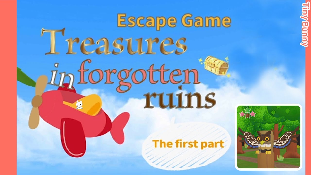 Treasures in Forgotten Ruins 1 Walkthrough (STUDIO WAKABA) | 脱出ゲーム 忘れられた遺跡に眠る秘宝 前編