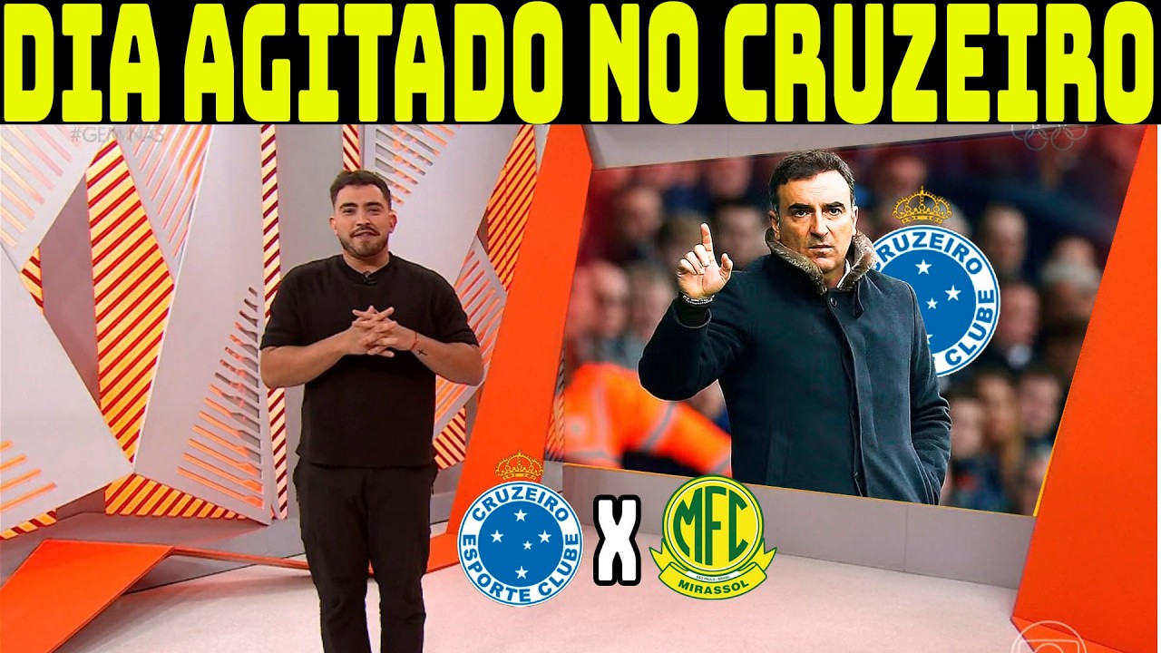 QUARTA AGITADA NO CRUZEIRO! CARLOS CARVALHAL NO CRUZEIRO? TITE ESTÁ PRESSIONADO!