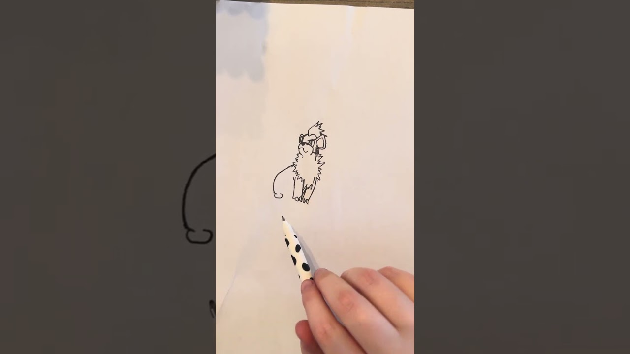 How to draw growlith 