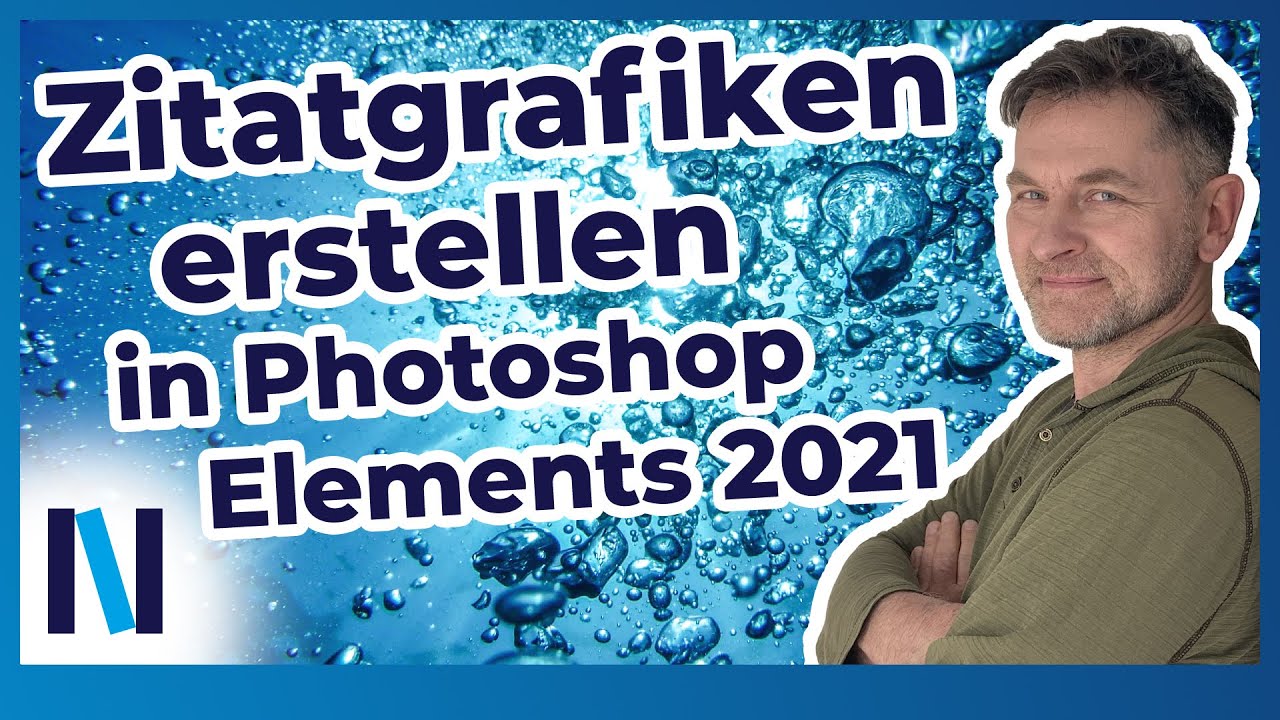 Photoshop Elements: Erstelle mit der Zitatgrafik unkompliziert Grafiken mit Text für soziale Medien!