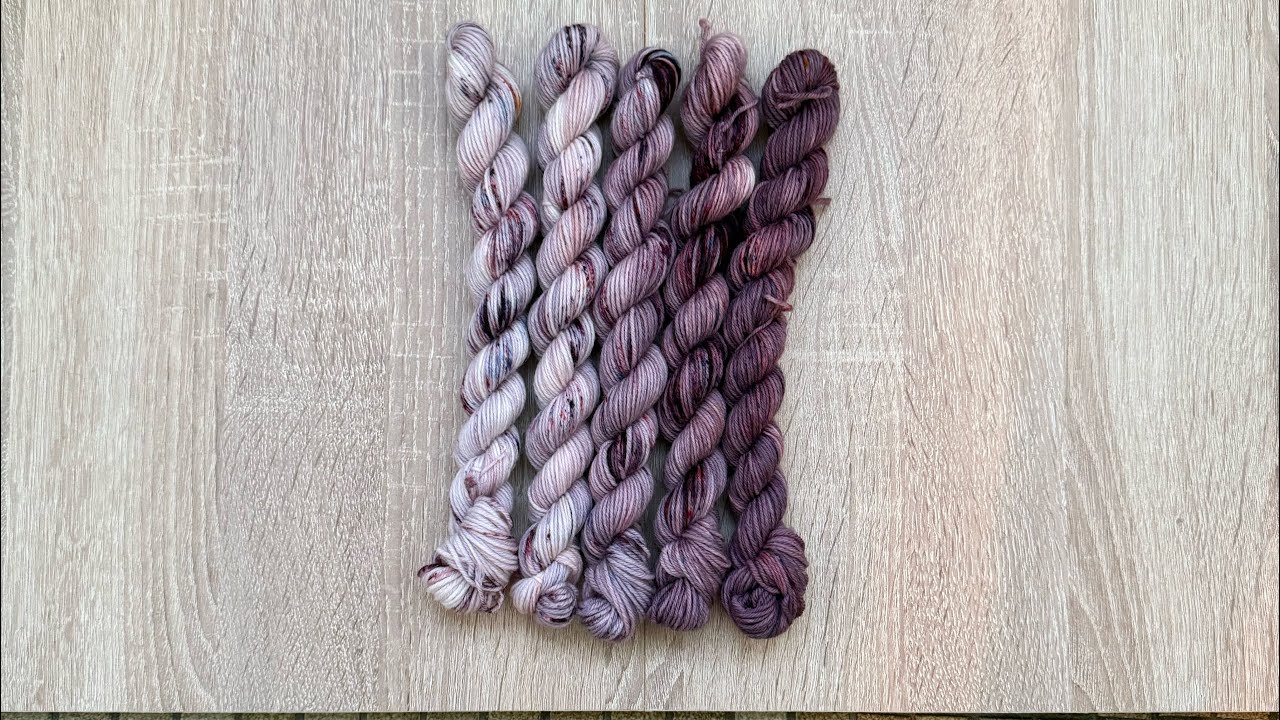 Fade mit Speckles färben!