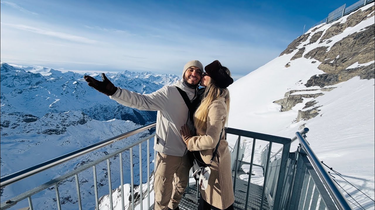 Conociendo la NIEVE por primera vez en las montañas de SUIZA! 🇨🇭 