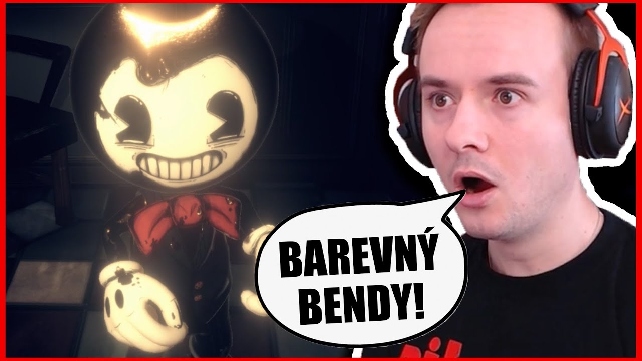 STVOŘIL JSEM BAREVNÉHO BENDYHO?😱 Bendy and the Dark Revival KONEC